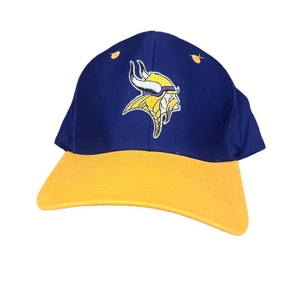 Vintage Logo 7 Minnesota Vikings Snapback Light Up Hat - Picture 1 of 4